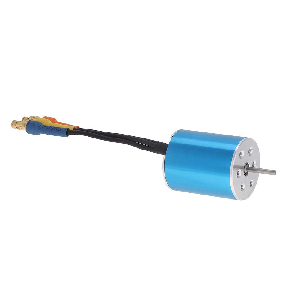 2430 7200KV Motor sin escobillas sin sensor 4P controlador electrónico de velocidad a prueba de salpicaduras escobillas 25A ESC con modo de interruptor 5V/1A BEC para 1/18 CaBoat.