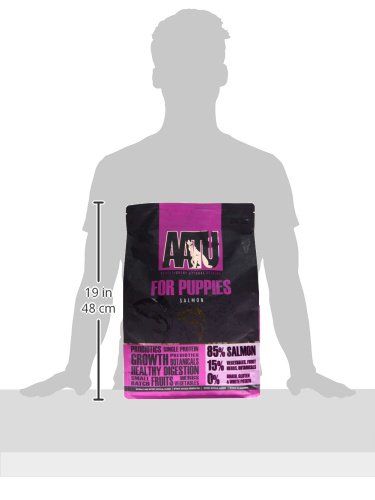Image of AATU Dry Food for Puppies, 85 /15 Dog Dry Food with Salmon, Dog Food Grain-Free with High Protein Content, Natural Pet Food for Puppies of All Breeds, Puppy Food Dry Food, 5 kg