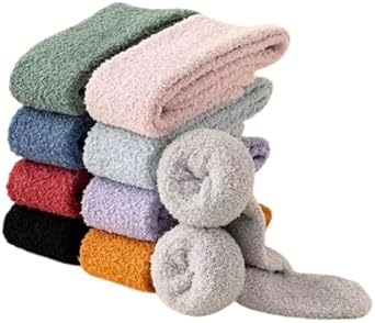 Kit 3 Meias T?rmica Grossa at? a Coxa Flanelada Frio Inverno Intenso Feminina e Masculina
