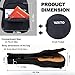VEKTO 43 Inch Acoustic Guitar Gig Bag for 41/42