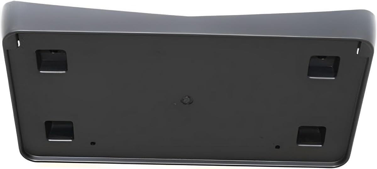 DAT AUTO PARTS Front Bumper License Plate Frame Tag Mounting Bracket Holder Replacement for 2006-2010 Dodge Charger Black Textured Made of Plastic CH1068117 4806190AA