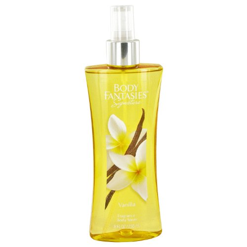 Body Fantasies Signature Vanilla Fantasy by Parfums De Coeur Body Spray 8 oz Women by Parfums de Coeur