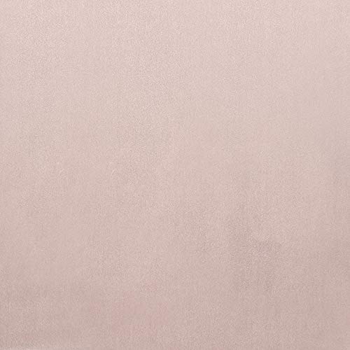 Exclusive Home Velvet Heavyweight Light Filtering Hidden Tab Top Curtain Panel Pair, 52"X96", Blush #TOP1
