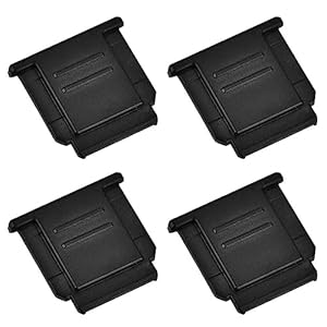 Hotmnty Blitzschuh-Abdeckung 4 Stück Sony