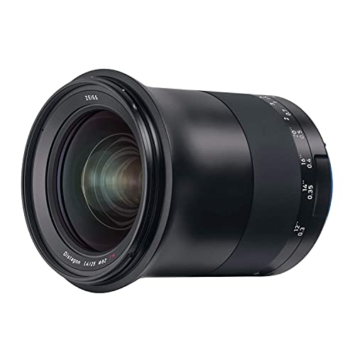 Image of Carl Zeiss Milvus ZE 1.4 /25 Wide-Angle Camera Lens for Canon EF-Mount SLR /DSLR Cameras, Black (000000-2096-551)