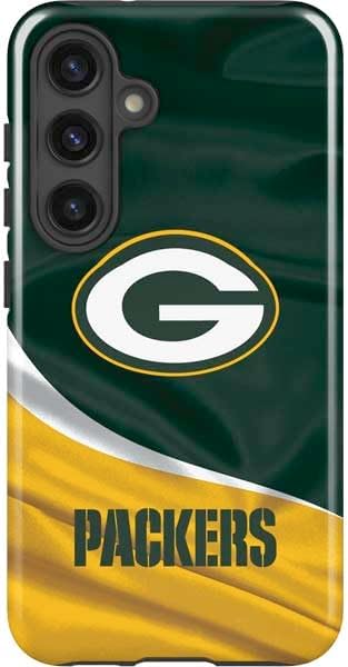 Skinit Impact Phone Case Compatible with Galaxy S25 - Officially Licensed NFL Green Bay Packers Design