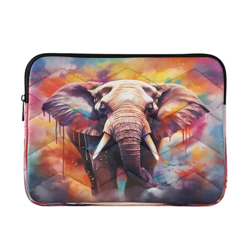 Funda para portátil de 13-14 pulgadas con tejido impermeable miniatura 1