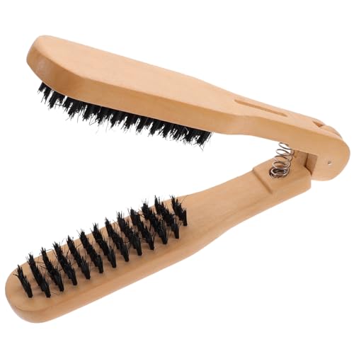 Manual Hair Straightener Comb Hair Straightener Precision Temperature Control miniatura 1