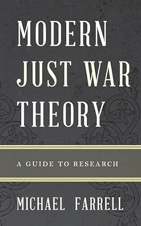 Modern Just War Theory: A Guide to Research book cover