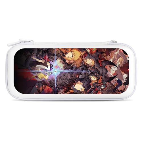 Nintendo SwitchΉ UUki n[hP[X FFBEe푈 (5) Switch / SwitchL@elfΉ Ռz hh Sʕی ^ e LOP[X Q[J[h 15[ White-style
