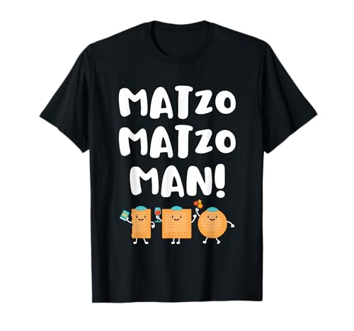 Funny Passover Matzo Matzo Man Jewish Seder Family T-Shirt