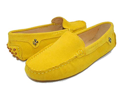 Minishion Loafers For Women Comfortable Mustard Yellow Suede Driving Shoes Yb9601 Us 8 #TOP5