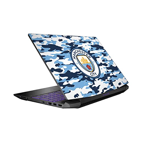 Skin Manchester City HP Pavilion 15-dk0047TX Autocollant Vinyle Camouflage 15.6 Pouces