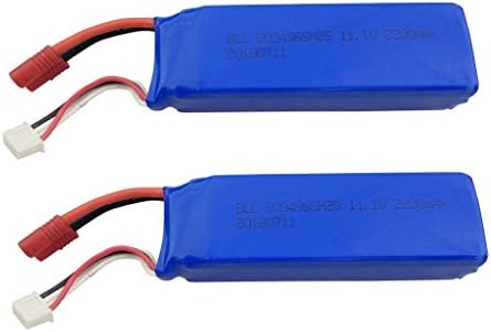 sea jump 2pcs 11.1V 2200mAh Lithium Battery for BAYANGTOYS X16 X21 Four-axis Drone Spare Parts Remote Control Aircraft Battery