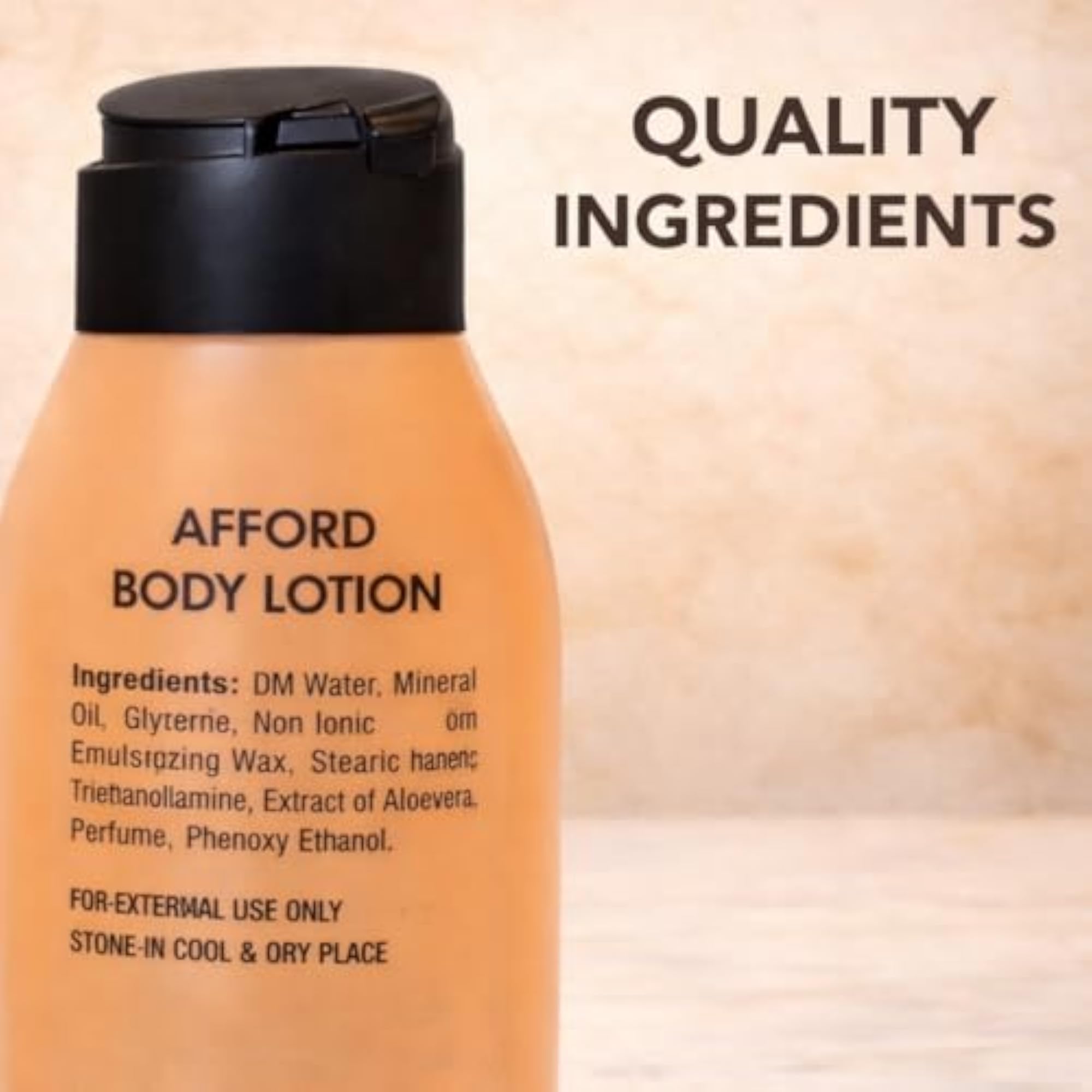 Afford Body Lotion with Aloe Vera & Glycerine