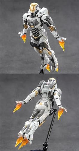 Banobi 7 Inch Ironman Mk39 Action Figure (1/10 Scale) With Lots Of Accessories,Exquisite Painting Collectible Toy thumb #2