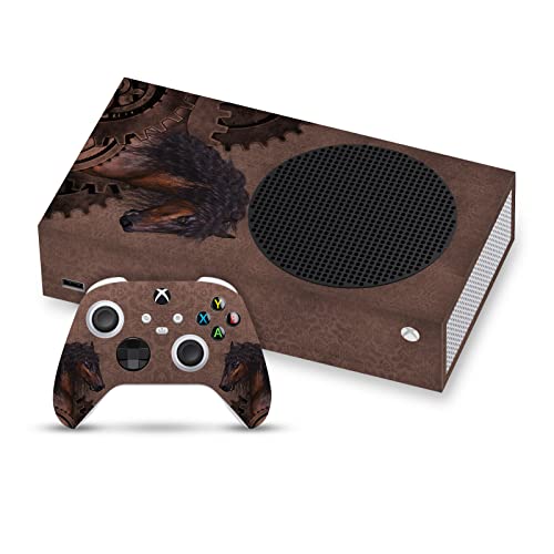 Xbox Series S peau autocollant cheval steampunk Simone Gatterwe