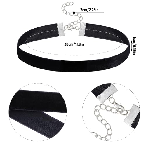 obmwang Women Princess Costume Accessories Princess Headband Long Gloves Choker Set for Halloween Cosplay Party