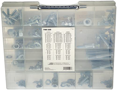 Dorman 799-320 Uss Grade 5 Standard Hardware Value Pack- 31 Sku's, 366 Piece Universal Fit #TOP2
