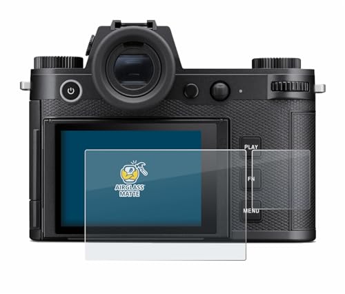 brotect Anti-Glare Glass Screen Protector Matte for Leica SL3 (Display + top plate display) - Anti-Scratch 9H Protection Film