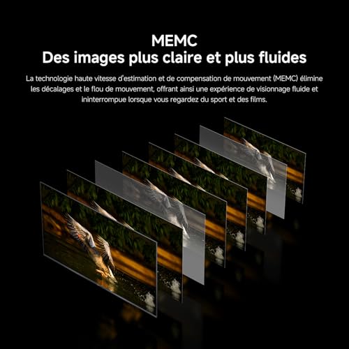 Xiaomi TV F Pro 65 165 cm 65 Pouces 4K UHD QLED Smart TV Fire OS8 Contrôle Vocal Alexa HDR10+ Mode Game Boost 120Hz MEMC 2Go+ Compatible avec Apple AirPlay - vue 9