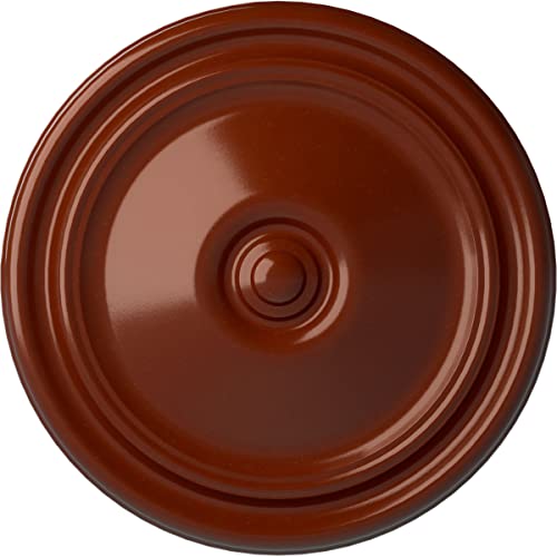 Ekena Millwork CM12REFIF 12" x 1-3/4" Reece Ceiling Medallion, FireBrick