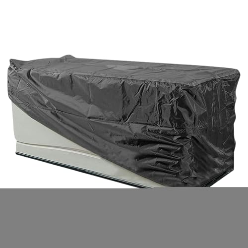 manhegari Cubiertas Impermeables Para Cajas,Funda Protectora Antidesgaste | Cubierta para Contenedor de Exterior Apto Todo Clima Terraza Jardín Garaje Patio Camping RV Balcón Embarcadero