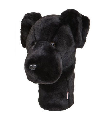 Daphne's Black Lab Labrador Novelty Golf Club Headcover for Driver, 1 wood oversize head