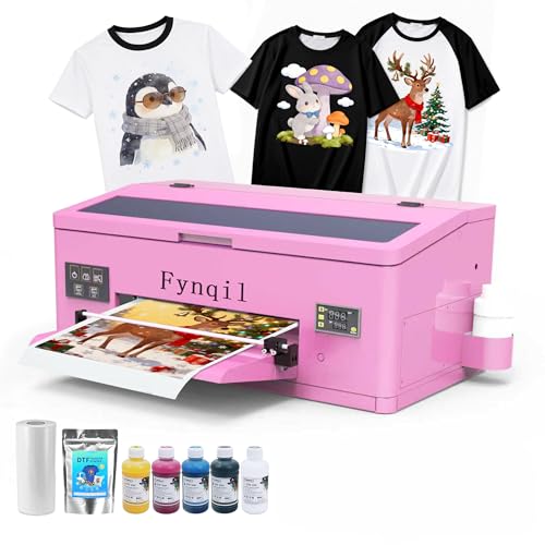 Fynqil A3 DTF Printer R1390, A3 Transfer Printing Machine for DIY...