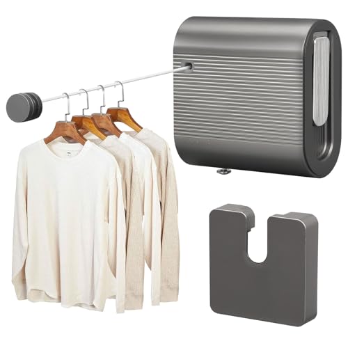 Etendoir Linge Pliable, Interieur Séchoir à Linge Alm, 3 Étages Mural