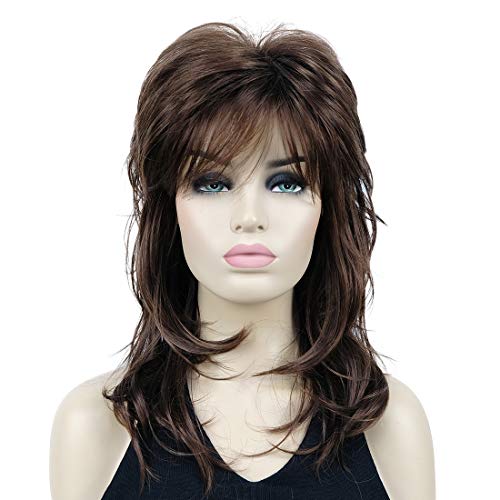 Lydell Long Soft Shaggy Layered Classic Cap Full Synthetic Wig