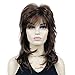Lydell Long Soft Shaggy Layered Classic Cap Full Synthetic Wig Wigs (31 Medium Auburn)