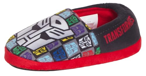 Transformers Optimus Prime House Chaussons chauds à enfiler pour garçons, multicolore, 32 EU