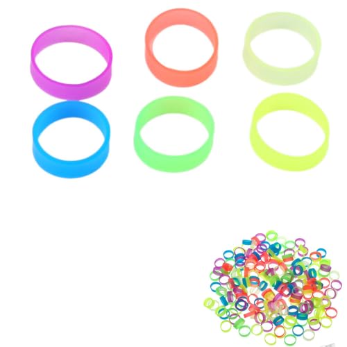 Armastuse 200 Anelli In Gomma, Elastici Per La Gestione Dei Cavi, Casa, Ufficio, Scuola