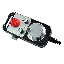 6 axis Manual Pulse Generator CNC MPG Controller Hand Held Wheel Encoderr Pendant TM1474-100BSL5