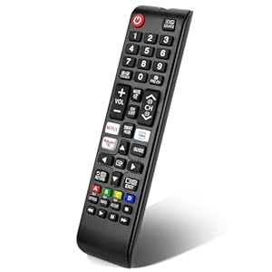 Universal Remote for Samsung TV Remote Control with Netflix, Prime Video Rakute TV Button, Samsung Remote Controls for Smart TV LED LCD UHD Hdtv QLED 3D 4K 8K TVs All (Samsung TV Remote)