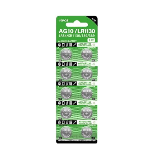 ɂƃ{^drZbg 68mAh LR1130/AG10 RCdr 1.55V Lhvvp