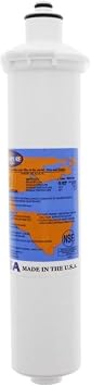 IPW Industries Inc-Omnipure - E5628 - 12" x 2.5" E-Series T28 GAC Carbon Filter