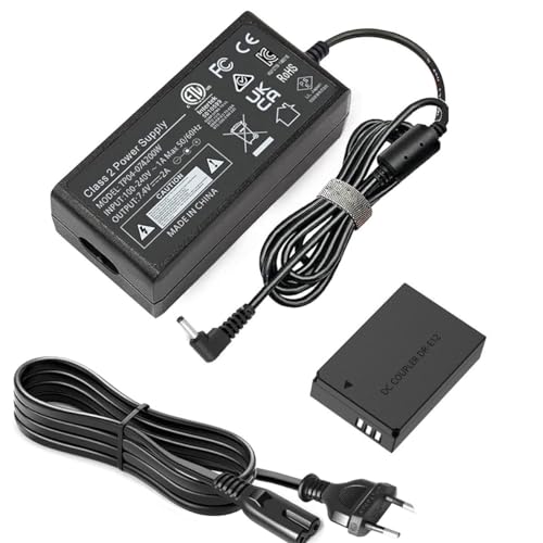 ACK-E12 - Alimentatore di rete LP-E12 per fotocamere Canon EOS M50 Mark II, EOS M50 M100 M200 Kiss M M2 ACK-E12 - Alimentatore di rete LP-E12 per fotocamere Canon EOS M50 Mark II, EOS M50 M100 M200 Kiss M M2