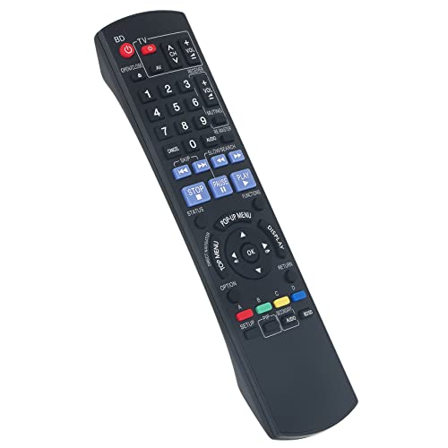 Replacement Remote Control Fit for Panasonic Blu-ray Disc Player DMP-BD30 DMP-BD50 DMP-BD35 DMP-BD55 Remote N2QAYB000185 Sub N2QAYB000184 - Image 2