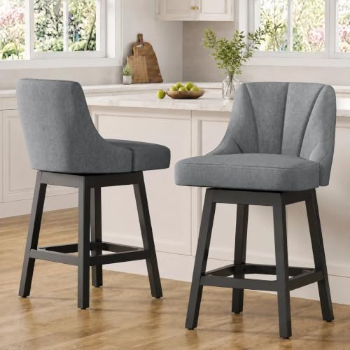26" Fabric Island Stools