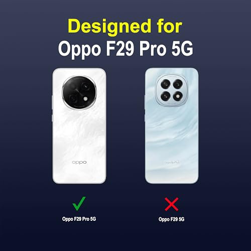 Image of Zapcase Back Case Cover for Oppo F29 Pro 5G | Compatible for Oppo F29 Pro 5G Back Cover | Liquid Silicon Magic Case with Camera Protection | Sapphire