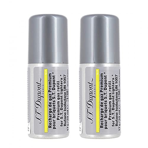 2 recharges de gaz Jaune 432 s.t dupont