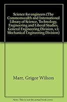 Science for engineers B0007J6NUK Book Cover