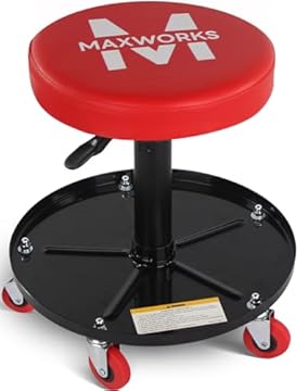 mechanic chair with back