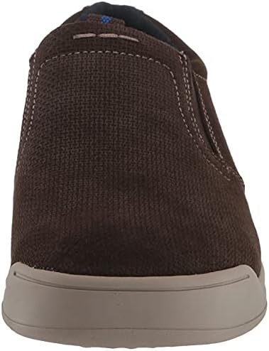 Nunn Bush Men's Tour 2.0 Plain Toe Slip-On Loafer with KORE Comfort Technology, Mocha, 10.5 Wide | Image 1