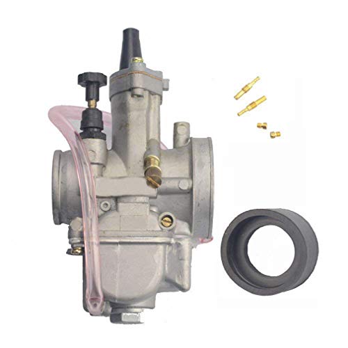 GOOFIT Carburador 34 Moto para 4 Tiempos 125cc 150cc Motor ATV Quad...