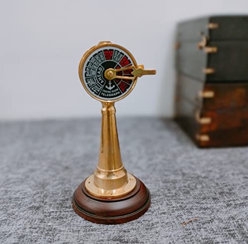Royal Mini Nautical Brass Handmade Telegraph Vintage Maritime Telescopes Collectible Wooden #TOP2