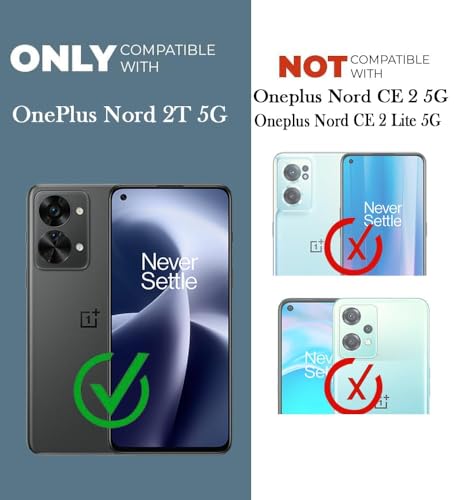 Image of Jkobi Lifetime Anti-Yellow Clear Back Case Cover for OnePlus Nord 2T 5G (Sleek Hard Crystal | Shockproof and Camera Protection)