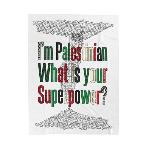 Palestinian Pride Velveteen Blanket